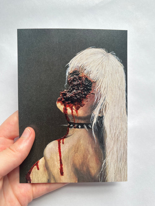 Self portrait (Postcard)